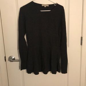 Knit Peplum Sweater